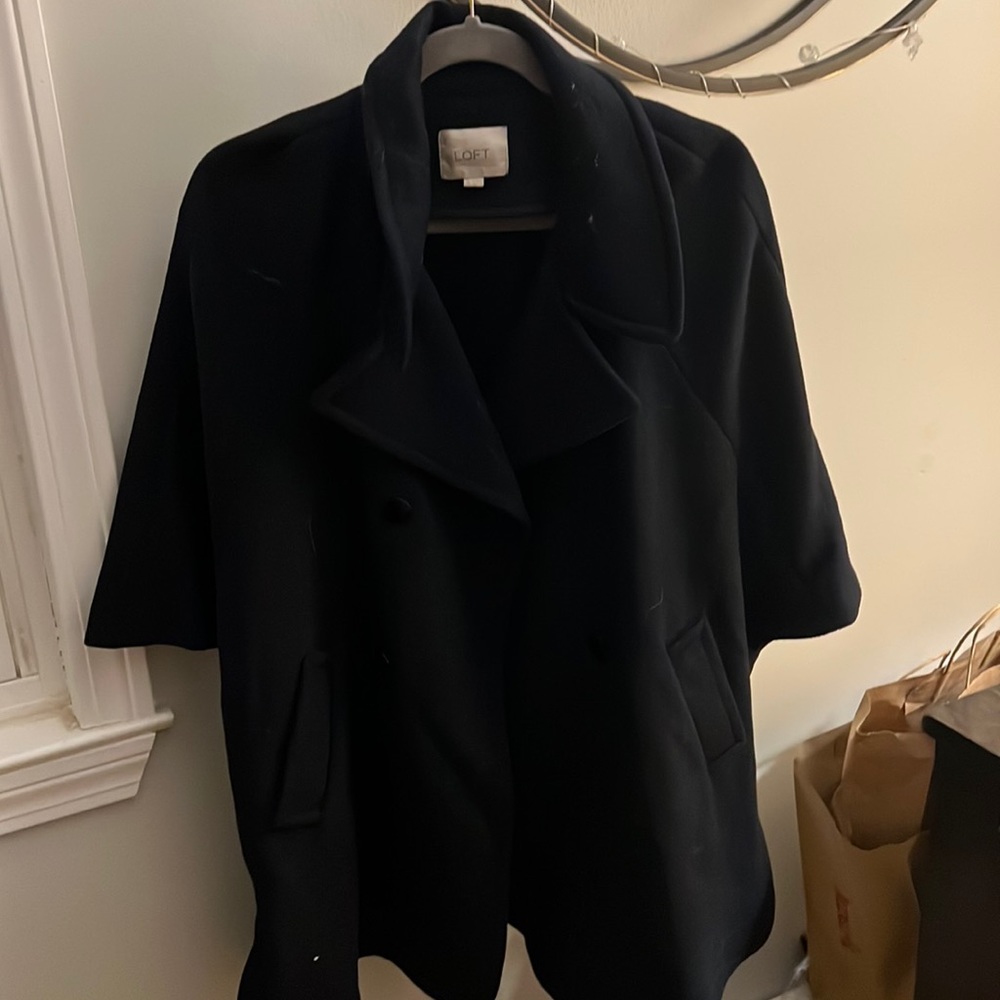 Women’s poncho coat